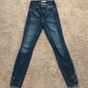 Good American good legs skinny jeans